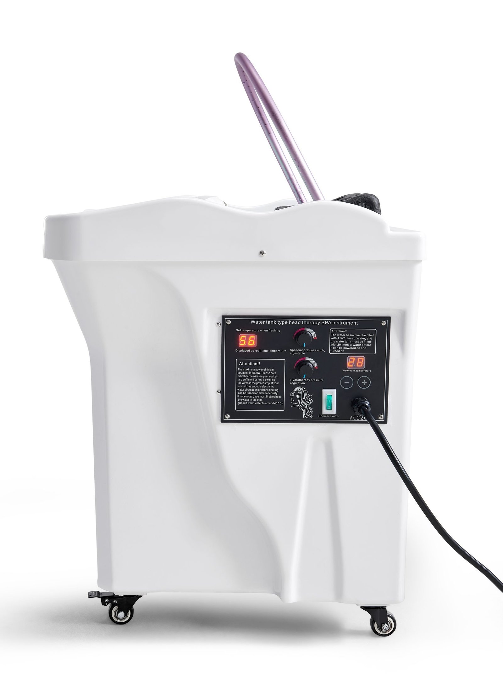 Chilax Pro Mobile headspa mobile and water storage of 60 liters/Head Spa WITHOUT Connection - Image 2