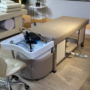 Headspa Luxry 2025 model with dubble circulation Headspa Basic Beige Edition – Limited Offer! Free scholing and Hair products